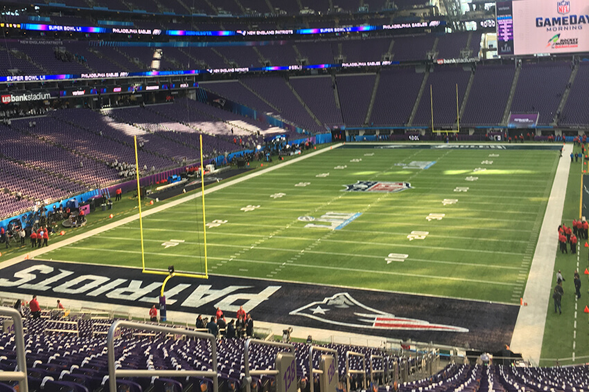 BGSU Sports Management Alliance students go behind the scenes at Super Bowl  LVII