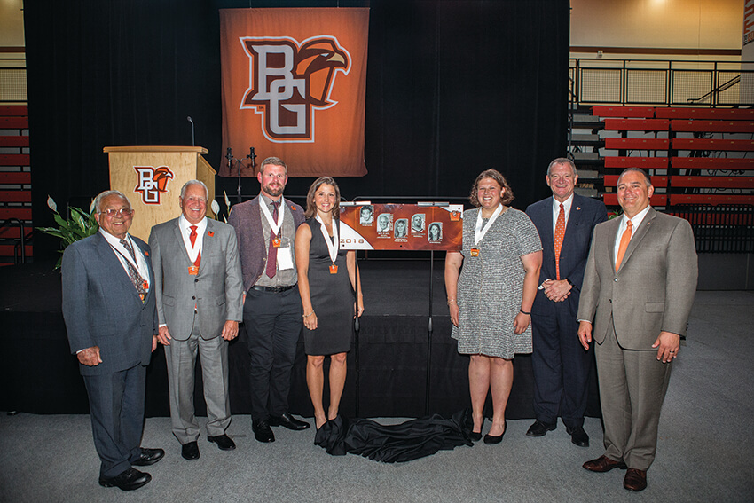 Athletics Hall Of Fame Inductees Honored