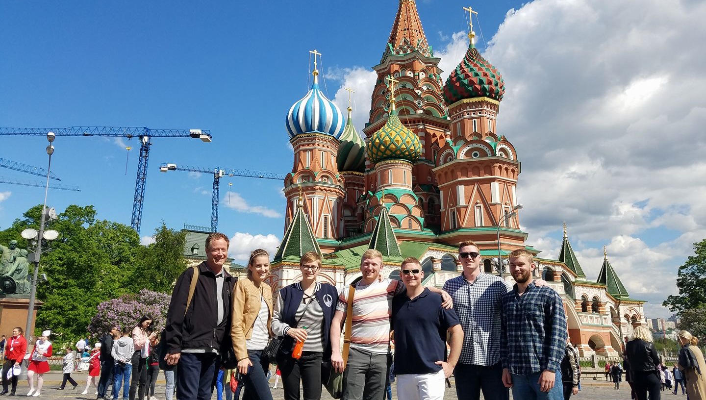 BGSU Russian majors have the opportunity to study abroad in Moscow and St. Petersburg.