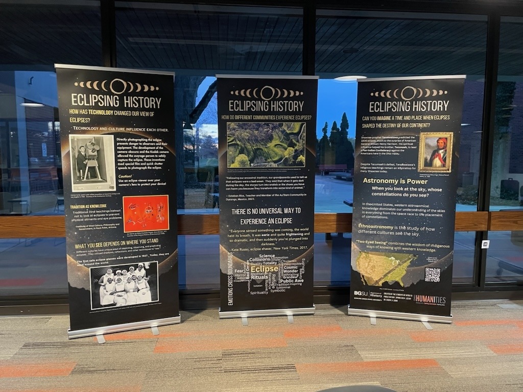 3 Eclipse Panels showcasing Exclipse History