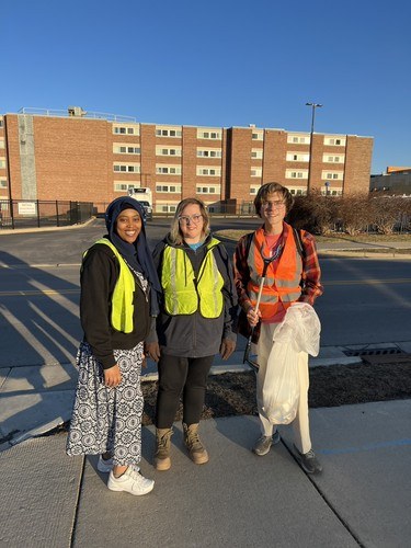 EAG Campus Sustainability Trash Cleanup 021523