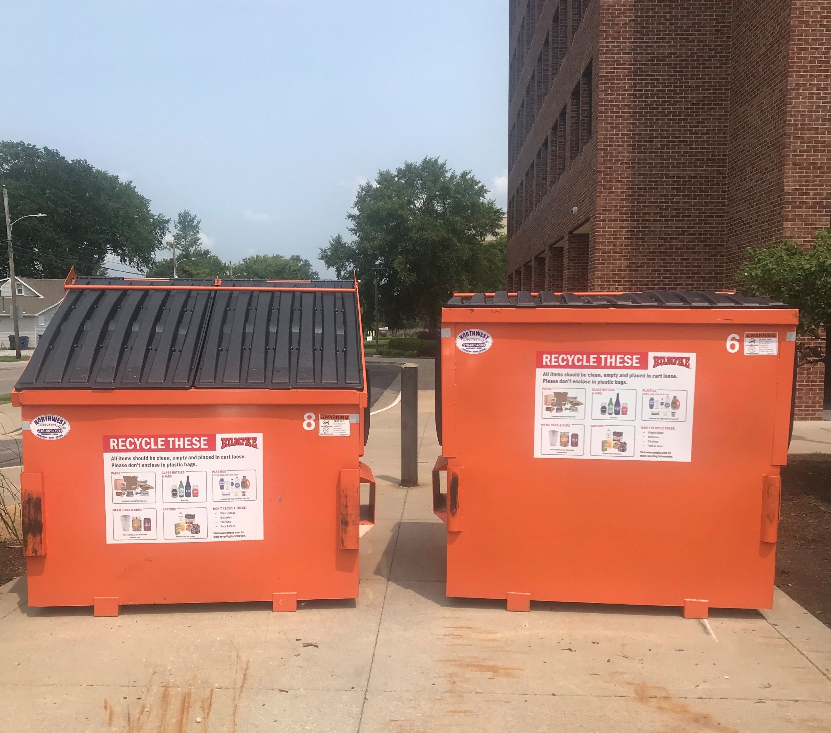 Disposable Trash Cans Columbus Ohio, Cardboard Trashcans Ohio