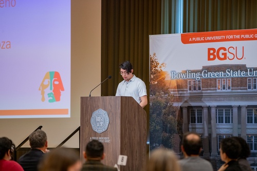 Eddie Mendoza Speaks at the Keynote Luncheon 