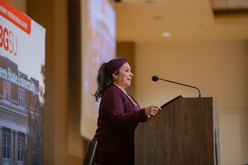 Connie Weaver Speaks at the Keynote Luncheon