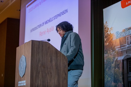 Rene Ayala Speaks at the Keynote Luncheon 