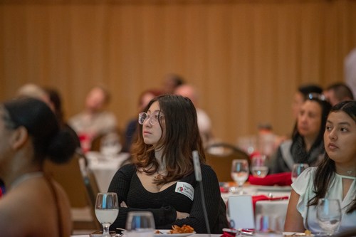 Keynote Luncheon Audience Listening to Keynote Address 