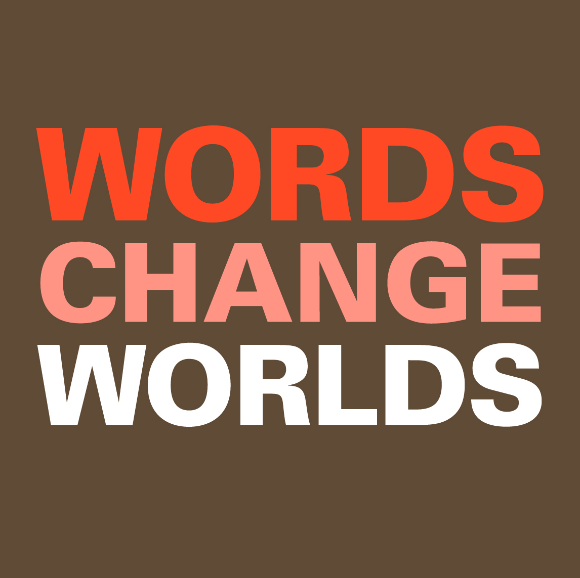 Words Change Worlds logo