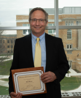 BGSU Director of Student Media Bob Bortel was inducted into the KTA Journalism Hall of Fame.