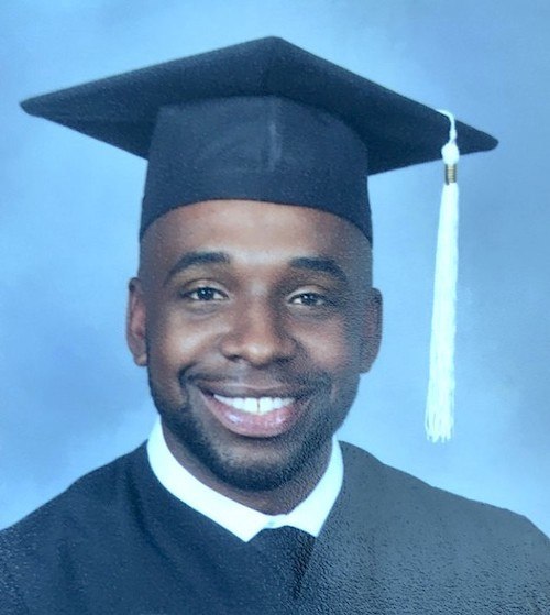 Talmadge "TJ" Thomas, graduating senior