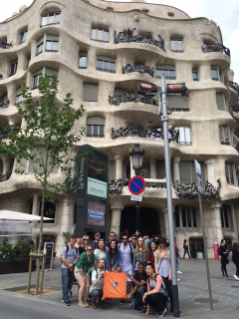 2016 Study Abroad Casa Mila