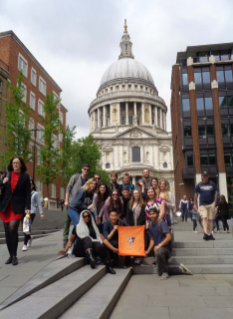 2016 Study Abroad Millenium Bridge Dome St Pauls