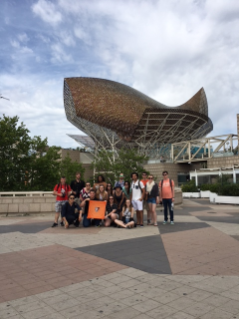 2016 Study Abroad Richard meier Barcelona Museum