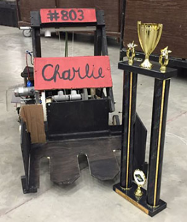 Charlie the Robot Cardinal Stritch Robotics