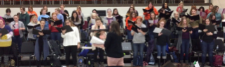 WomensChorus rehearsal