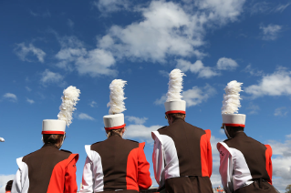 The largest student organization on campus, the Falcon Marching Band performs at all home football games and various other university functions.