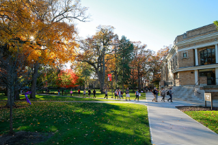 Classic autumn beauty at Bowling Green State University.