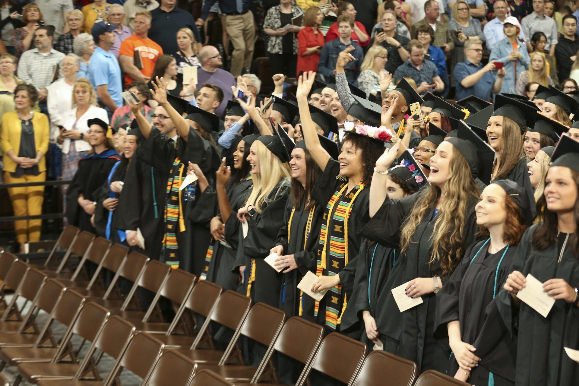 BGSU honor achievement at commencement