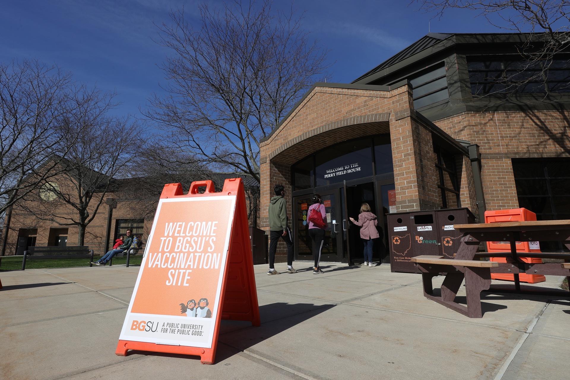 In Photos Bgsu S Covid Vaccination Clinics