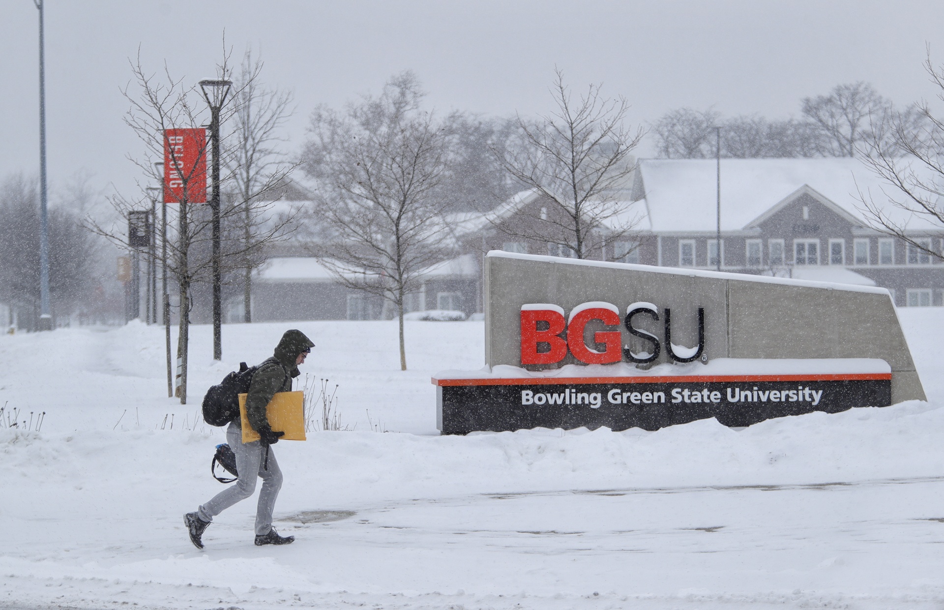 In photos A true Bowling Green winter