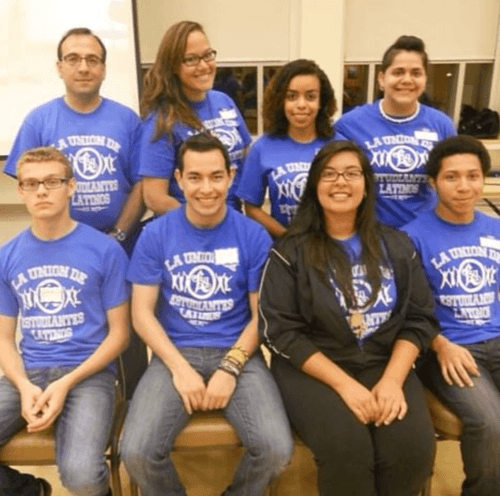 Group shot of the Latino Student Union