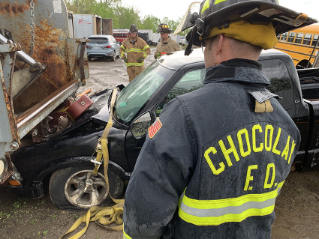 heavy rescue garbage truck