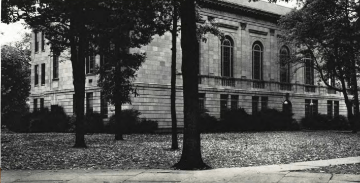 Original Campus Library, 1942