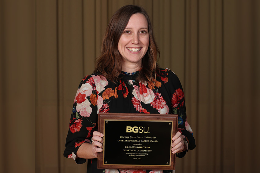 Ostrowski's Achievements Garner Outstanding Early Career Award